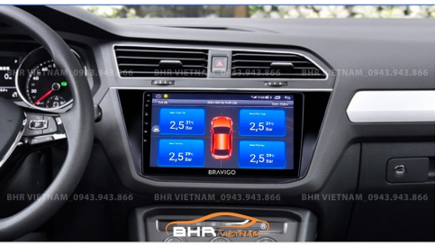 Màn hình DVD Android liền camera 360 xe Volkswagen Tiguan 20197 - nay | Bravigo Ultimate (6G+128G)  